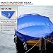 Windscreen4less 10' x 18' General Multiple Purpose 5 Mil Waterproof Blue Poly Tarp