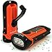 igadgitz Xtra 5m Waterproof Eco Rechargeable Solar & Hand Crank LED Torch Flashlight with 5 Year Warranty