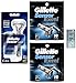 Sensor Excel Razor Handle w/ 1 Refill Blade + Sensor Excel Refill Razor Blade Cartridges, 10 Ct. (Pack of 2) (Packaging May Vary) with FREE Loving Color trial size conditioner