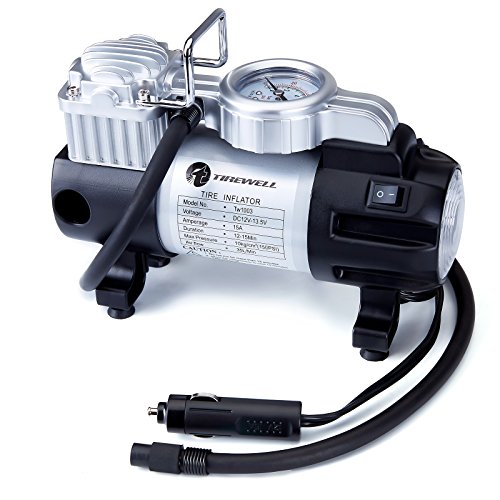 2 TIREWELL+12V+Tire+Inflator+Compressor