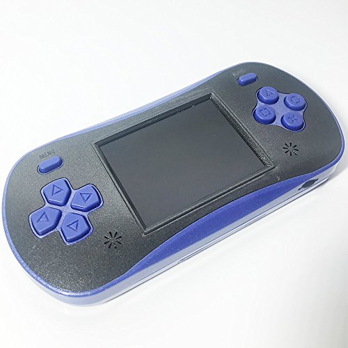JJFUN RS-16 Handheld Game Console for Kids, 2.5" 12-Bit LCD Portable Video Games Device, Pocket Handhold Game Player with 260 Interesting Games –Purple