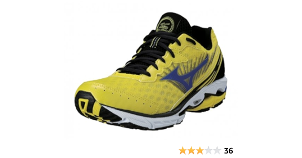 mizuno wave rider 12 yellow