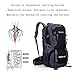 BeGrit Hiking Backpack Backpacking Bag Sport Daypack 40 Liter for Camping Travelling Outdoor Mountaineering