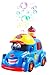 Bubble Ice Cream Truck Toy Battery Operated Toy Ice Cream Truck Car w/ Lights & Sound Music (Blue Color)