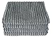 Gryeer Microfiber Dish Towels - Super Absorbent, 26x18 Inch, Pack of 4, Gray