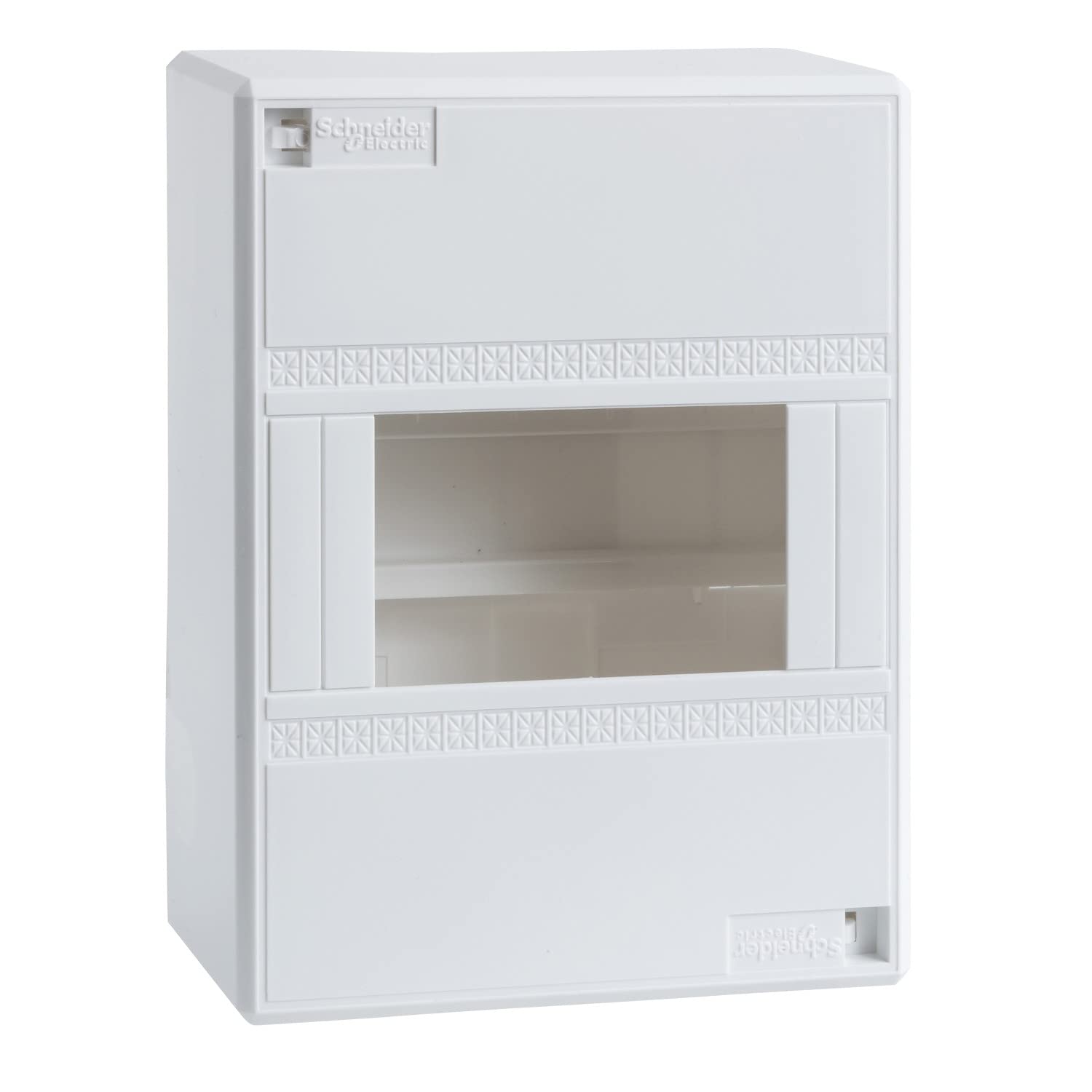 Schneider Electric 13394 MINI OPALE ENCLOSURE 8P 4MOD, White