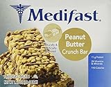 Medifast Peanut Butter Crunch Bars (1 Box/7 Servings)
