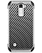 BENTOBEN Phone Case LG K8 2016 / LG K7 / LG Treasure LTE, Case for LG Tribute 5 / LG Escape/LG Phoenix 2, Dual Layer Hybrid PC TPU Bumper Carbon Fiber Texture Rugged Shockproof Protective Case Black