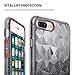 Ringke Air Prism Compatible with iPhone 7 Plus, iPhone 8 Plus Phone Case Slim 3D Design Lightweight Bling Stylish Protective TPU Drop Resistant Cover for iPhone8 Plus - Glitter Gray