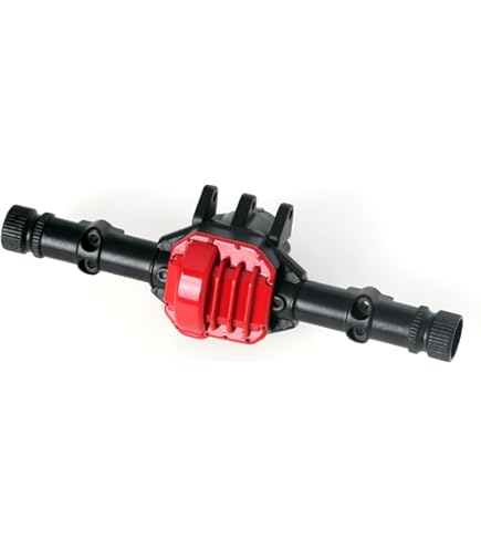 Yeah Racing - Guscio Assale Nero In Metallo Per Axial SCX10 II - Foto 12