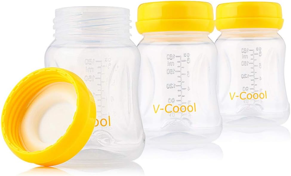 Breast Milk Storage Bottles Breastmilk Storage Bottles Reusable Wide Neck Bottles fits teats for Breastfeeding fed Babies