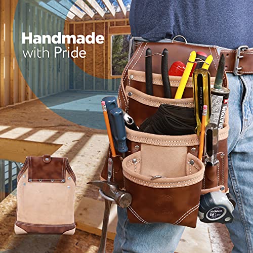 Carpenter Tool Pouch for Men or Framing Tool Pouch Bags. Rugged