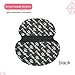 5PCS Unisex Summer Deodorants Cotton Pads Underarm Armpit Sweat Pads Disposable Pad Anti Sweat Shield Black