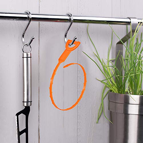 4 Pcs Kitchen Sink Strainer Basket 2 Pcs Hair Drain Clog Remover