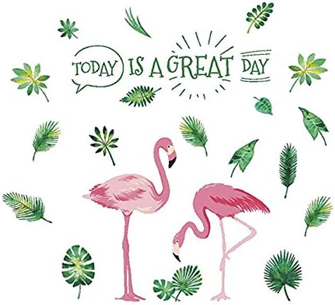 Home Decor Removable DIY Wall Sticker Letter Words Art Decor Stickers Decal (Flamingo)