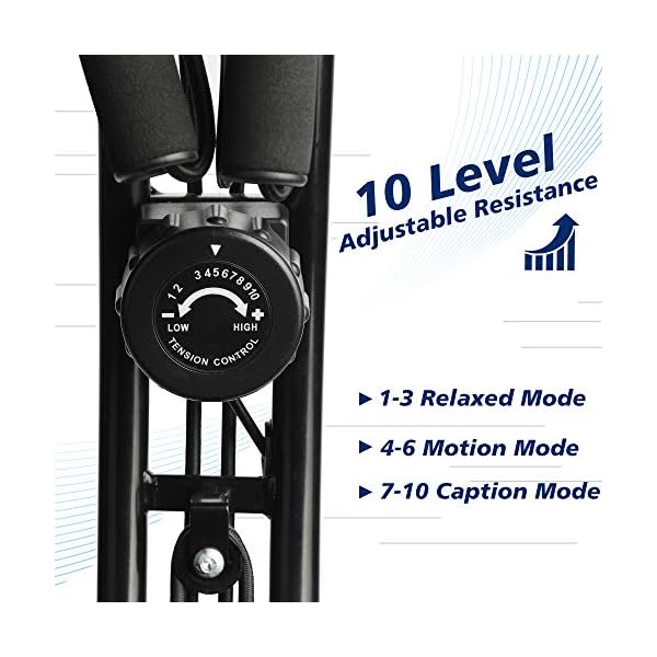 TOLEAD-Exercise-Folding-Bike-2-in-1-Magnetic-Upright-Recumbent-F-bike-with-Arm-Resistance-Bands-Heart-Monitor-and-Adjustable-Seat-Perfect-for-Home-WorkoutIndoor-Gym-BlackImproved-Version TOLEAD Magnetic Resistance Exercise Bike Upright Foldable Bikes with LCD Monitor Adjustable Seat Heart Rate Monitors…
