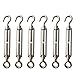 HEVERP M6 Stainless Steel Hook and Eye Turnbuckle, O to C Shade Turnbuckles, Shade Sail Hardware, Heavy Duty Wire Rope Tension, Antirust
