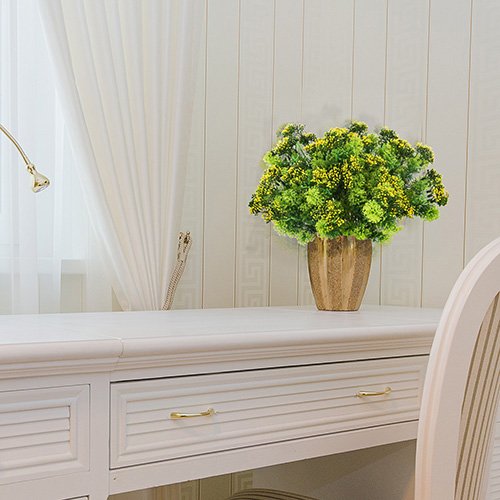 Artificial Plants (6pcs) Artificial Greenery Makes The Environment More Lively, Often Used in Farmhouse Decor and Artificial Outdoor Plants Decor - Thumbnail 5