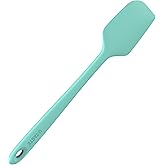 14in Extra Long Silicone Spatula: U-Taste 480ºF Heat Resistant Flexible Baking Mixer Scraper, Large Rubber Mixing Stirring Sc