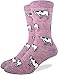 Good Luck Sock Men's Cow Socks, Adult, Shoe Size 7-12