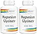Solaray Magnesium Glycinate 400 Mg - 120 Veg Capules (2 Pack)