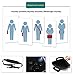 ArcEnCiel Laptop Bag 17 17.3 Inch Briefcase Messenger Shoulder Bag Waterproof Computer Handbag Waterproof Carry Case