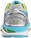 ASICS Women's GT-2000 4 Running Shoe, Silver/Turquoise/Lime Punch, 8.5 M US