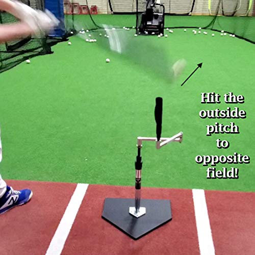 POROPL Infinitee/Tanner Traditional Hitting Tee Combo Infinite Position Batting Tee for