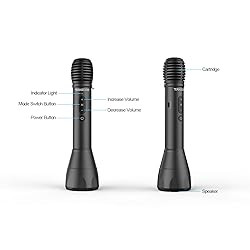 TAKSTAR 2-in-1 Bluetooth Wireless Microphone