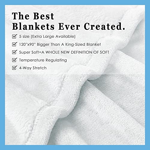 Custom Name Throw Blanket Name Personalized Blanket Gift for Boys Girls Kids Soft Cozy Blanket for Bed Couch Sofa Chairs—All Season 30''x40'' for Baby/Pets