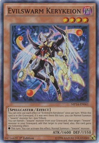 Yu-Gi-Oh! - Evilswarm Kerykeion (MP14-EN061) - Mega Pack 2014 - 1st Edition - Super Rare