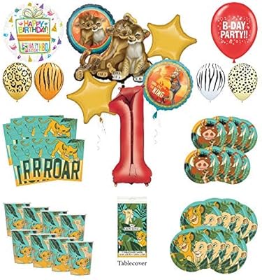 Lion King First Birthday Decorations