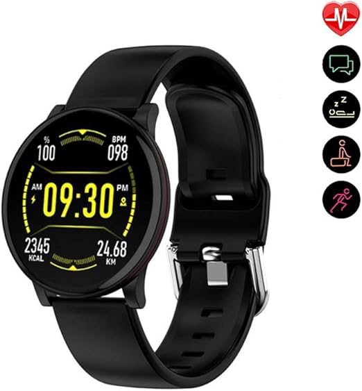 KT Mall Pulsera Inteligente Deportiva para Hombre IP68 Impermeable ...