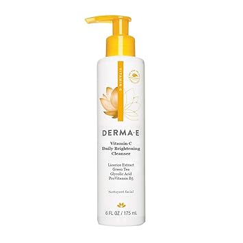 derma e even tone brightening cleanser