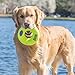 KONG - AirDog® Squeaker Donut - Squeaky Bounce and Fetch Toy, Tennis Ball Material - For Medium Dogs