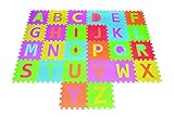 Alphabet Puzzle ABC Play Mat 26 Tiles EVA Foam Kids Rainbow Floor by Poco Divo