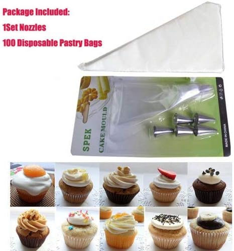 6 PCS Stainless Steel Icing Piping Nozzles Fondant Cake Decorating Icing Pastry Mold