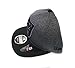 New Era NFL Oakland Raiders Heather Huge Snap 9Fifty Original Fit Cap, One Size, Graphite