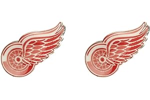 aminco NHL unisex-adult Logo Post Earrings