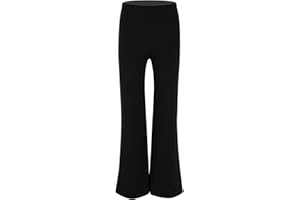 Freebily Kids Boys Classic Stretchy Loose Boot Cut Yoga Pants Jazz Latin Ballroom Salsa Tango Modern Dance Trousers Dancewear
