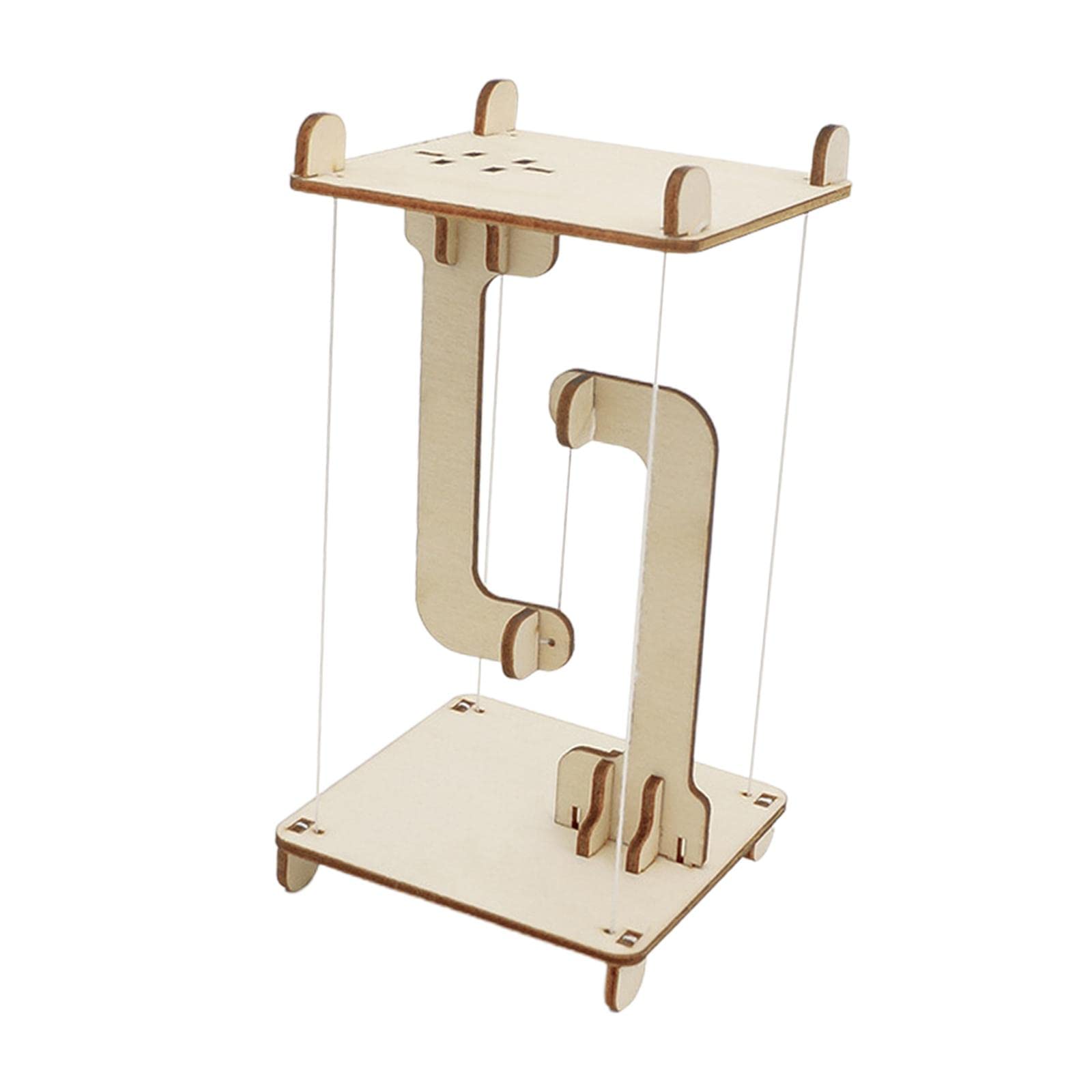 Colcolo Wooden DIY Gravity Building Toy, Science Kit Early Education Toy Tensegrity Physics Balance Creative Building Model Kit, for Kids.
