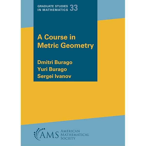 Amazon.com: A Course in Metric Geometry: 9780821821299: Burago