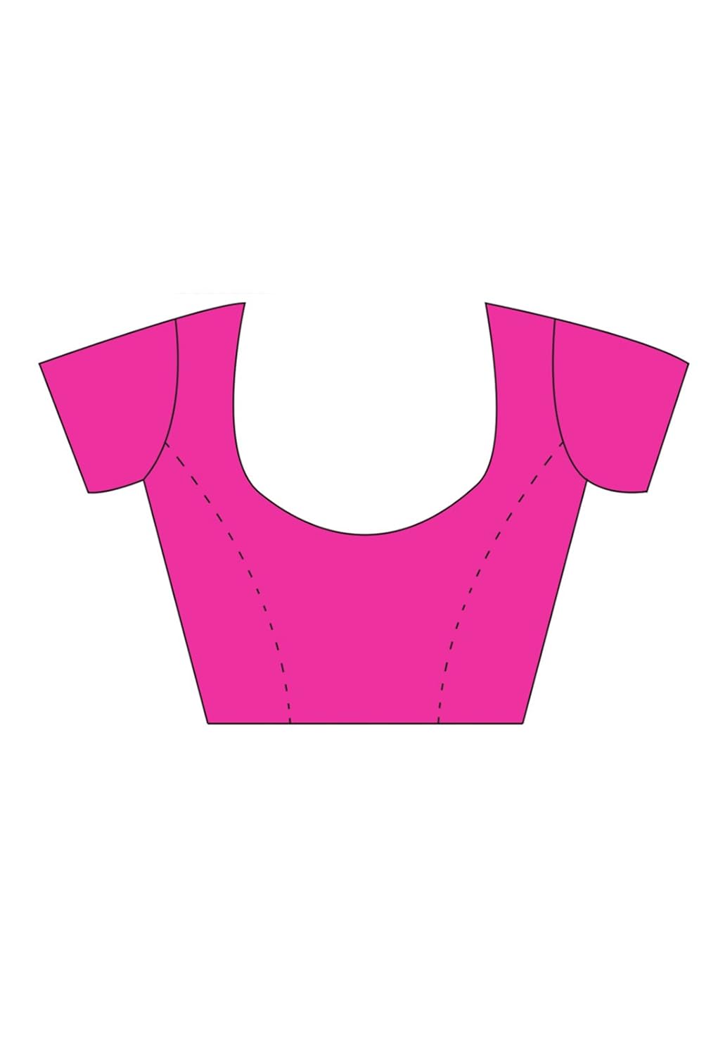 ishin georgette saree with blouse piece