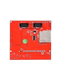 KINGPRINT 12864 - Placa de control de pantalla LCD con adaptador y cable para impresoras 3D Ramps 1.4 RepRap 3D Printer Mendel Prusa Arduino