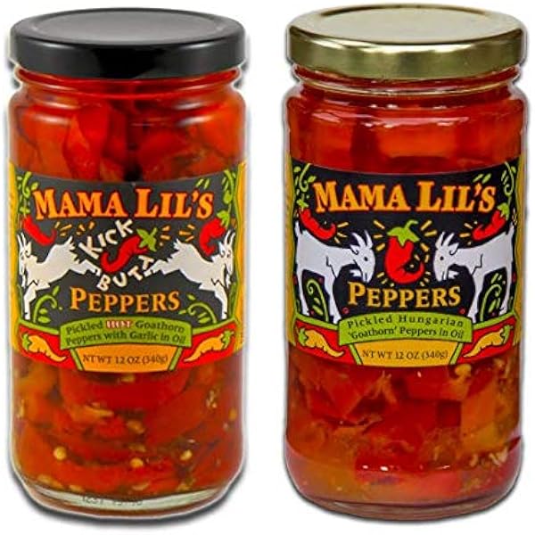 Amazon.com : Mama Lil's Original Mild Goathorn Peppers