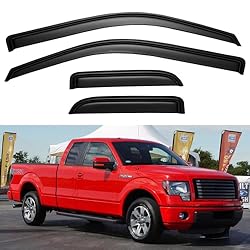 Window Visors Rain Guards for 2004-2014 Ford F150