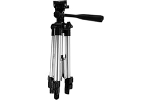 DOITOOL Adjustable Fishing Light Tripod Stand Lightweight Flashlight Holder with Lever Leg Locks and Rubber