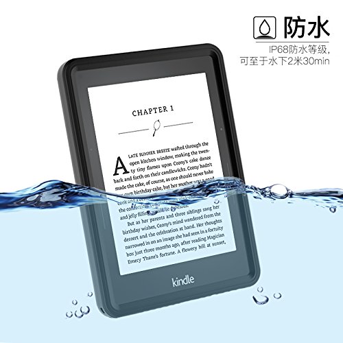 Kindle Voyage Waterproof Case, iThrough IP68 Underwater Voyage E-Reader Case,Dustproof, Snowproof, Rainproof Shockproof Full Sealed Protection Shell with Touched Screen for Amazon Voyage