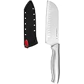 Farberware Edgekeeper Self-Sharpening Santoku Knife, 5-Inch, Stainless
