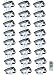 Schick Hydro3 Refill Blade Cartridges, 24 Count (6 Packs of 4) (Unboxed) w/ Free Loving Care Conditioner Packette
